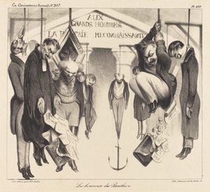 Die Ehren des Pantheons von Honoré Daumier