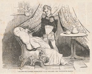 Europa kann ruhig schlafen ... von Honoré Daumier