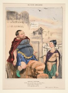 Marius in Karthago. Soldat, sag dem Senat, dass von Honoré Daumier
