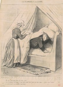 Herr, es ist ein Brief von drei Sous von Honoré Daumier