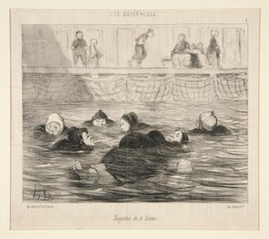 Nayades de la Seine, aus Les Baigneuses