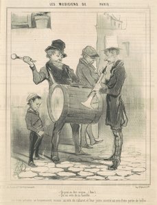Wo kann man besser sein ... von Honoré Daumier