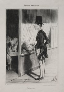 Pariser Emotionen, Platte 3: Ich habe drei Sous!, 1839