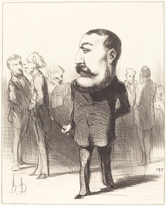 Pierre-Napoléon Bonaparte von Honoré Daumier