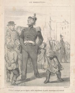 Rifolard ... vergisst ... die Unannehmlichkeiten der Überfahrt von Honoré Daumier