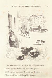Erinnerungen an die Cholera-Morbus, 1840
