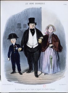 Der junge Mann, der die Hoffnung und der Stolz der Familie Badinguet ist, aus 