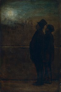 Die Nachtwandler, 1828-1879 von Honoré Daumier