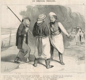 Schau! Ich dachte, wir hätten gerade entdeckt... von Honoré Daumier