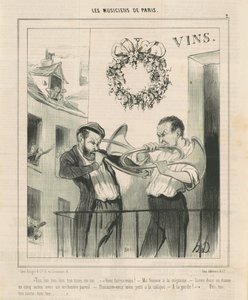 Ton, ton ... ton taine ... von Honoré Daumier