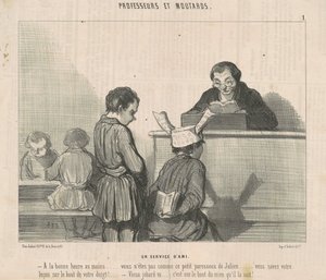 Ein Freundschaftsdienst