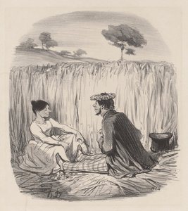 Eine Idylle im Weizen