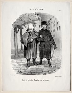 Was du willst, Platte 7: Die Rolle der Dandys unter dem Verzeichnis übernommen
