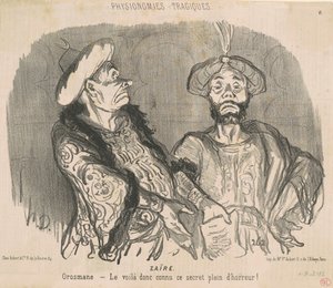 Zaïre von Honoré Daumier