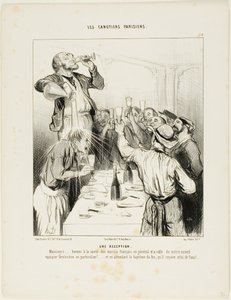 Ein Empfang. „Meine Herren..... lasst uns auf die Gesundheit der französischen Matrosen im Allgemeinen und auf den neuen Teamkollegen Greluchon im Besonderen trinken!.... und während wir auf seine Feuertaufe warten, geben wir ihm inzwischen eine mit Wasser