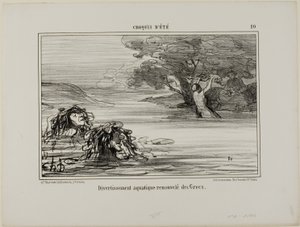 Wasserspaß von den alten Griechen entlehnt, Platte 20 aus Croquis D