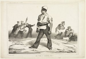 Misch dich nicht ein!, Tafel 20 von Honoré Victorin Daumier