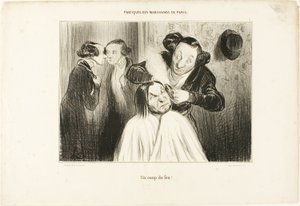 "Feuer!", Tafel 35 aus Types Parisiens
