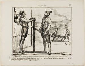 Es Neapel. - Die Kommission der Bastonnaden bei ihrer heiklen Arbeit. „- Es hat eine Weile gedauert, diesen dazu zu bringen, zu schreien: 
