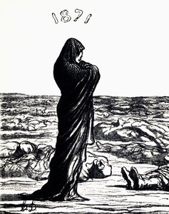 1871, Allegorie von Honoré Daumier