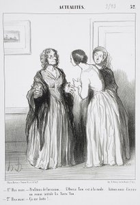 1. Blaustrumpf - Nutzen wir die Gelegenheit … von Honoré Daumier