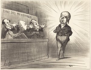 Noch nicht dieses Mal... von Honoré Daumier