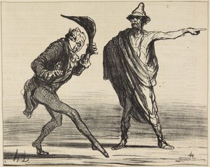 "Wie es derzeit in der Toskana ist..." von Honoré Daumier