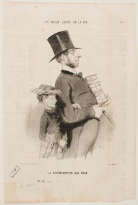 Verteilung der Preise von Honoré Daumier