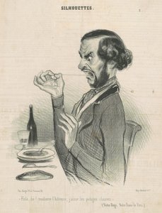 Hallo, he! Madame die Wirtin von Honoré Daumier