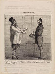 Wir wollen Ihren Schein nicht (Der Komet von 1857, Blatt 2)