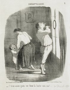 Ich will auch, dass man mir... von Honoré Daumier