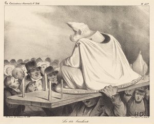Der wackelnde Kopf von Honoré Daumier