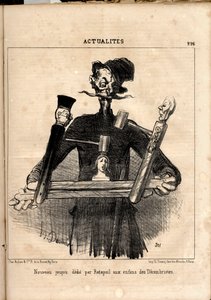 Le Charivari, Satirisch in Schwarz-Weiß