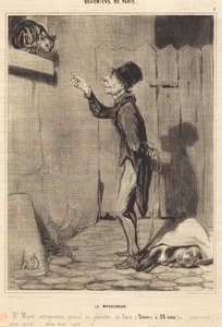 Der Plünderer von Honoré Daumier
