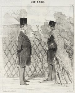 Madame Cabassol spaziert... von Honoré Daumier