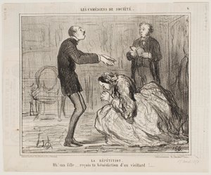 PROBE von Honoré Daumier