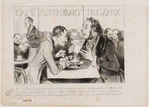 Siehst du, Bertrand, in diesem vornehmen Viertel der Industriellen... von Honoré Daumier
