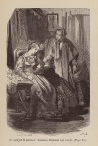 Illustration für Un Bon Petit Diable von Horace (after) Castelli