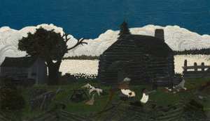 Hütte im Baumwollfeld, ca. 1931-1937