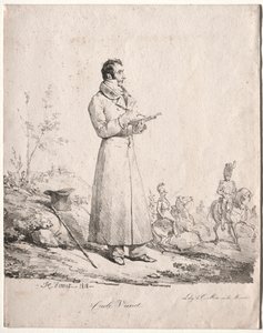 Antoine Charles Horace Vernet, genannt Carle von Emile Jean Horace Vernet