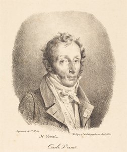 Büste von Carle Vernet von Horace Vernet