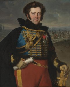 Porträt von Auguste-Frédéric Bonamour, Marquis de Talhouët 1788-1842