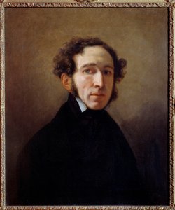 Porträt von Étienne Arago (1802-1892) Dramatiker, Politiker, Bürgermeister von Paris