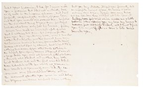 Autographenbrief an Lady Hamilton, n.p. [Foudroyant auf See] von Horatio Nelson