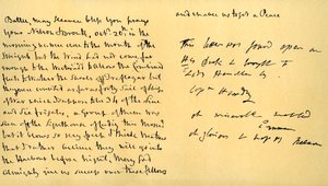 Brief von Lord Horatio Nelson an Lady Emma Hamilton, 19. Oktober 1805 von Horatio Nelson