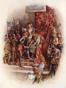 Edward, der Schwarze Prinz, und der Hosenbandorden von Howard Davie