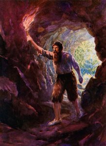 Illustration für Robinson Crusoe von Howard Davie