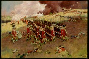 Die Schlacht von Bunker Hill von Howard Pyle