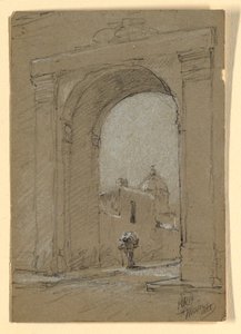 Stadttor in Mexiko von Howard Russell Butler
