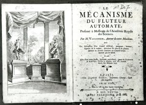 Automaten, Illustration des Frontispizes aus 